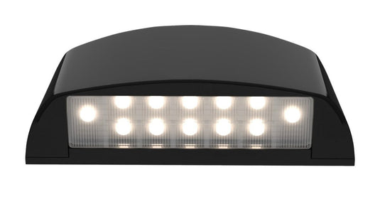 Led License Plate Lamp Black 12 Le AP LED