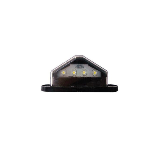 Led License Plate Lamp Black 4 Led AP LED