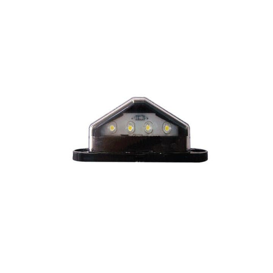 Led License Plate Lamp Black 4 Led AP LED