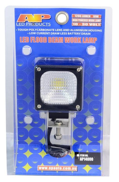 Led Sq Worklamp 10 - 30V 10W Compact AP LED