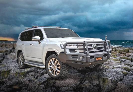 MAX 4x4 GEN II Steel Bull Bar for Toyota Land Cruiser 300 Series 07/2021 - On Max 4x4