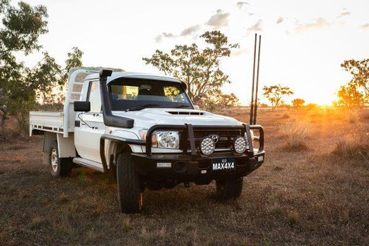 MAX 4x4 GEN II Steel Bull Bar for Toyota Land Cruiser 70 Series 04/2007 - 12/2023 Max 4x4