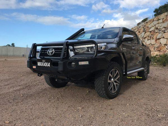 MAX 4x4 Side Steps for Toyota Hilux Dual Cab 07/2018 - On Max 4x4