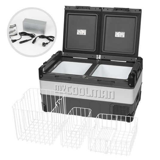 myCoolman 85L Dual Zone Fridge The Adventurer myCoolman