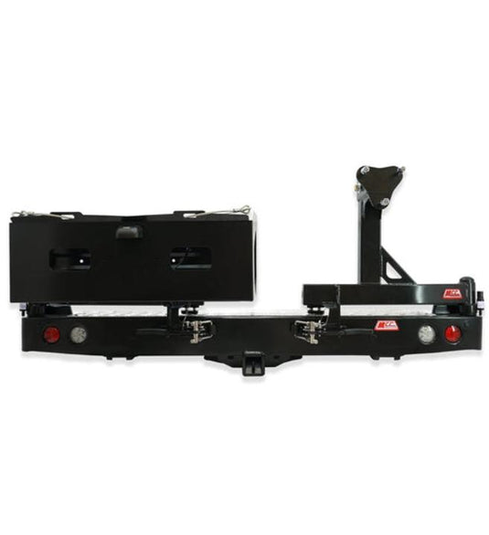 Navara D40 022-02 Rear Wheel Carrier Double Jerry Can Holder Package MCC