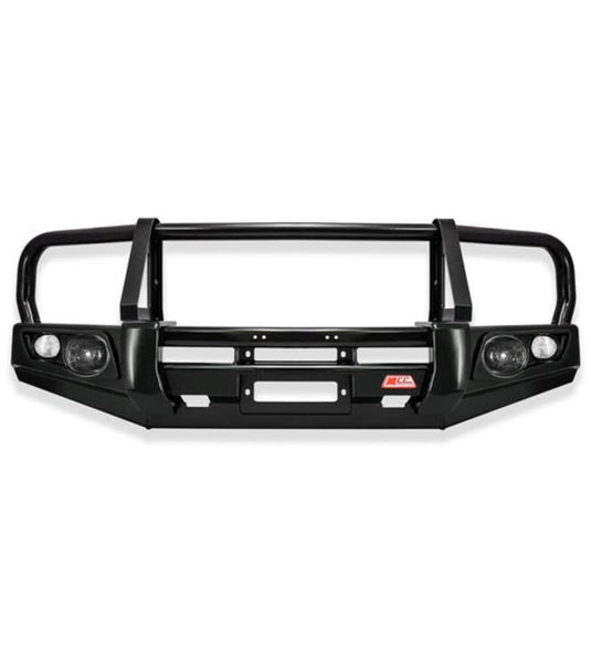 Navara D40 2011-2015 707-02 Falcon Bull Bar Black A-Frame Package (LED Foglight) MCC