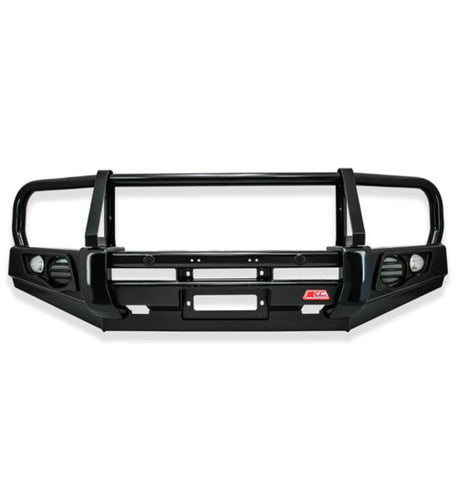 Navara D40 2011 - 2015 707 - 02 Falcon Bull Bar Black A - Frame Package (No Foglight) MCC