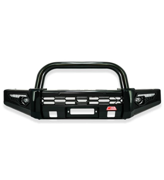 Navara D40 2011-2015 808-01 Phoenix Bull Bar Single Black Loop Package MCC