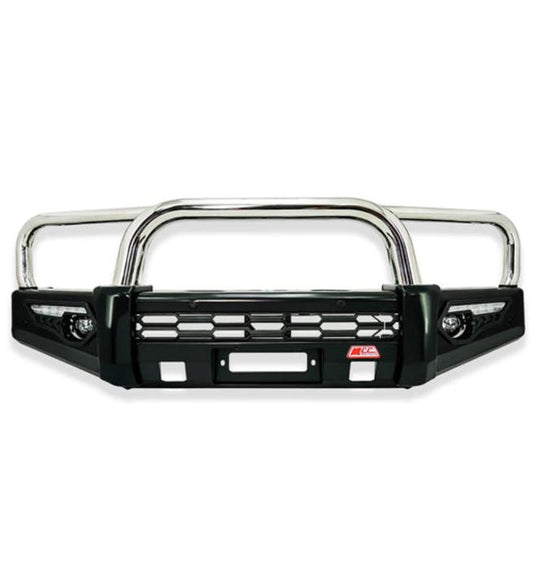 Navara D40 2011 - 2015 808 - 01 Phoenix Bull Bar Triple Stainless Loops Package MCC