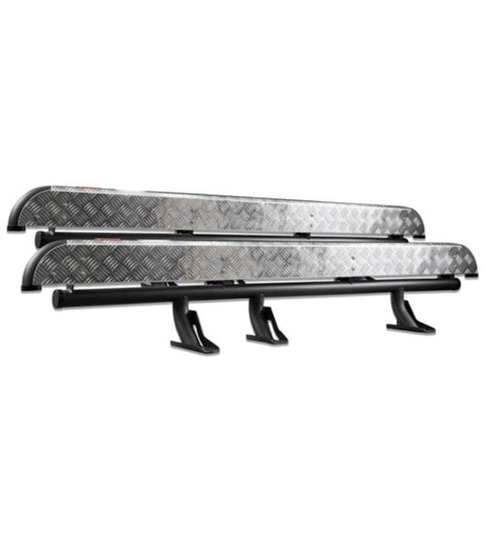 Navara D40 309SBK Side Step Package (Sand Black) MCC
