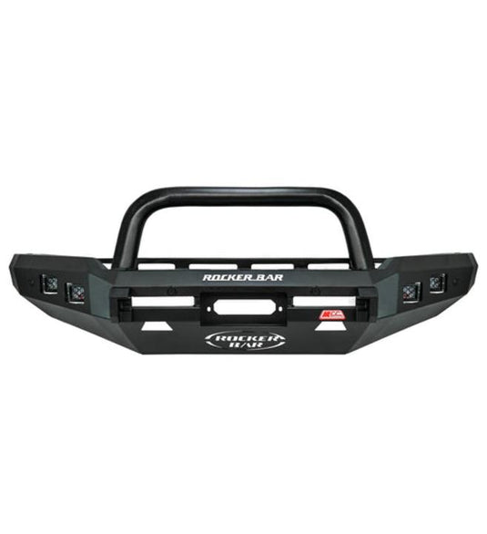 Next - Gen Ranger 2022 - On - 078 - 01SQSBL Rocker Bull Bar Single Sand Black Loop Package - SKU MCC - 05010 - 7801SQSBL MCC