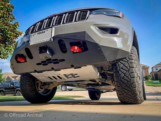 Offroad Animal Pre - Runner, Steel Front Bumper, Grand Cherokee WK2 2017 - 2021 Offroad Animal