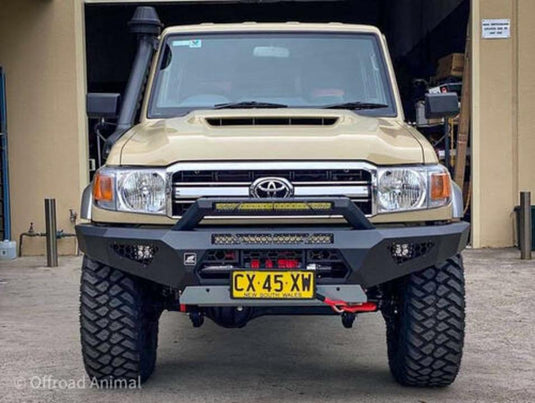 Offroad Animal Predator Bull bar, Suitable for Toyota Land Cruiser 76, 78, 79 Series, 2007 - 2023 Offroad Animal