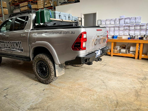 Offroad Animal Rear Bumper and tow bar, to suit Toyota Hilux N80 2015 - on Offroad Animal