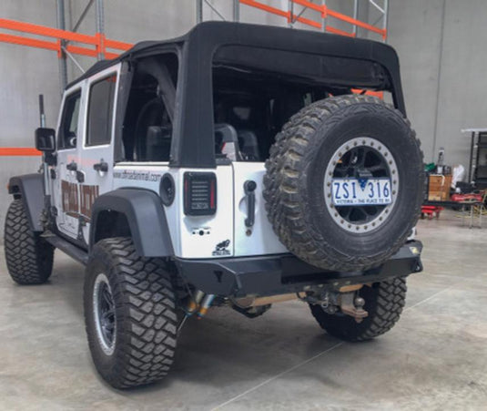 Offroad Animal Rear bumper, Jeep Wrangler JK 07 - 2018 Offroad Animal