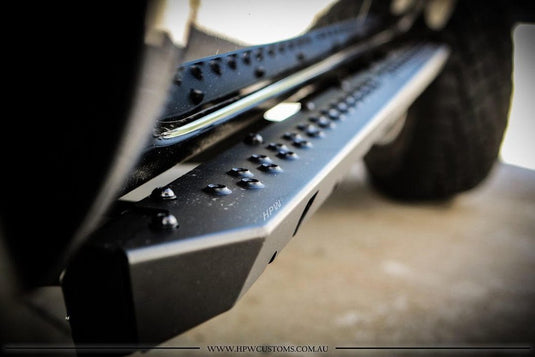 Offroad Animal Rock Sliders, Ford Ranger + Mazda BT50, Dual cab PX 2011-2022 Offroad Animal