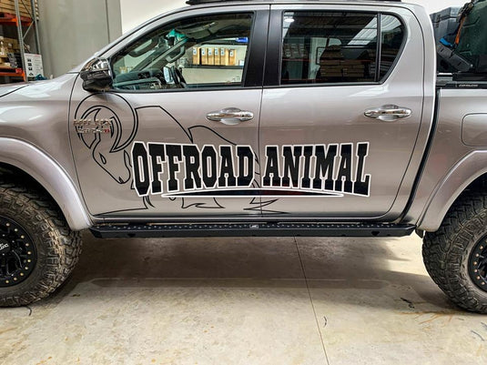 Offroad Animal Rock Sliders, Suitable for Toyota Hilux N80, 2015 on Offroad Animal