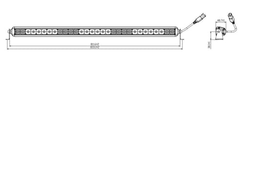 Offroad Animal Slim 32" LED Light Bar Offroad Animal