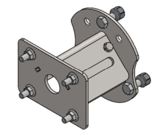 Offroad Animal Tyre Carrier, Jap, 6 x 5.5 PCD Offroad Animal