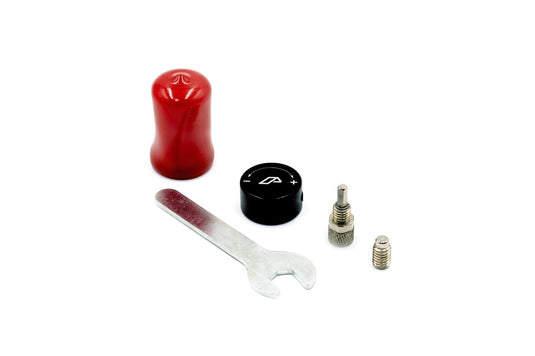 Outback Armour Adjusting Dial & Black Alloy Knob for Piston Rod - Top Mount OASP18001B Outback Armour