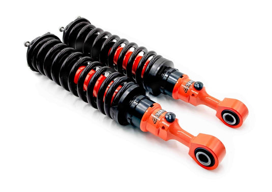 Outback Armour Front Assembled Struts Trail Adjustable - OASU932500T-ADJ Piranha Off Road Products