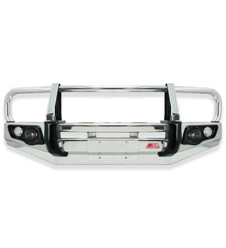 Pajero NS NX NT NW 2006 - 2021 707 - 02A Alloy Falcon Bull Bar Black A - Frame Package (LED Foglight) (non - Winch) MCC