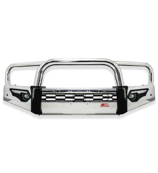 Pajero NS NX NT NW 2006 - 2021 808 - 01A Alloy Phoenix Bull Bar Triple Loops Package (non - Winch) MCC
