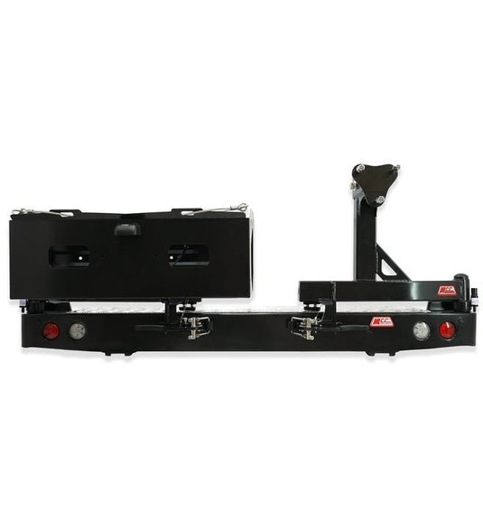 Pajero Sport QF 2020 - On 022 - 02 Rear Wheel Carrier Double Jerry Can Holder Package - SKU MCC - 02012 - 202PK3 MCC