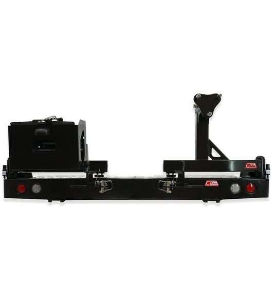 Pajero Sport QF 2020 - On 022 - 02 Rear Wheel Carrier Single Jerry Can Holder Package - SKU MCC - 02012 - 202PK2 MCC