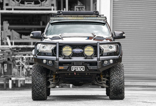 PIAK Elite 3-Loop Winch Bar Ford Ranger & Everest 2015-2022 (Black) Piak