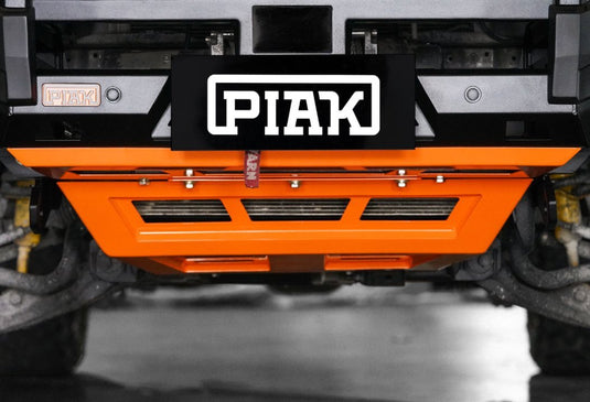 PIAK Elite 3 - Loop Winch Bar Ford Ranger & Everest 2015 - 2022 (Black & Orange) Piak