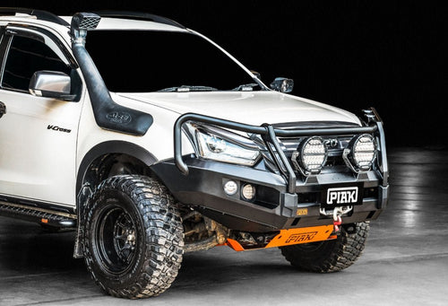 PIAK Elite 3 - Loop Winch Bar Isuzu D - Max 2017 - 2020 (Black Recovery Points) Piak