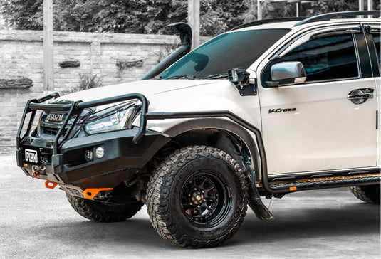 PIAK Elite 3 - Loop Winch Bar Isuzu D - Max 2017 - 2020 (Orange Recovery Points) Piak