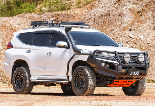PIAK Elite 3 - Loop Winch Bar Mitsubishi Pajero Sport 2020+ (Black & Orange) Piak