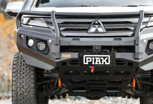PIAK Elite 3-Loop Winch Bar Mitsubishi Pajero Sport 2020+ (Orange & Black) Piak