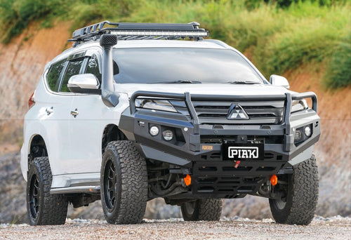 PIAK Elite 3 - Loop Winch Bar Mitsubishi Pajero Sport 2020+ (Orange & Black) Piak