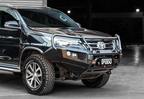 PIAK Elite 3 - Loop Winch Bar Toyota Fortuner 2015+ (Black) Piak