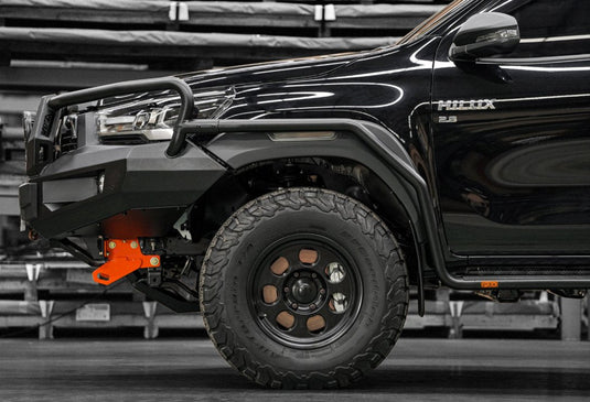PIAK Elite 3-Loop Winch Bar Toyota Hilux 2020+ (Orange & Black) Piak