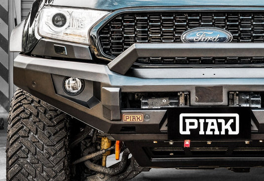 PIAK Elite Non Loop Winch Bar Ford Ranger & Everest 2015 - 2022 (Orange & Black) Piak
