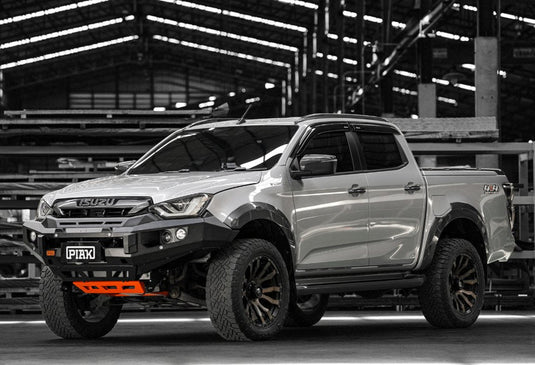 PIAK Elite Non Loop Winch Bar Isuzu D - Max 2020+ (Black & Orange) Piak
