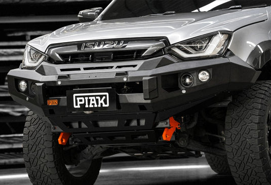PIAK Elite Non Loop Winch Bar Isuzu D - Max 2020+ (Orange & Black) Piak