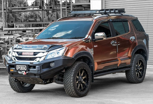 PIAK Elite Non Loop Winch Bar Isuzu MU - X 2013 - 2016 (Black) Piak