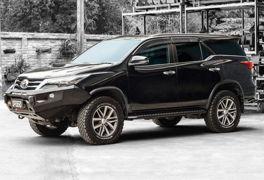 PIAK Elite Non Loop Winch Bar Toyota Fortuner 2015+ (Black) Piak