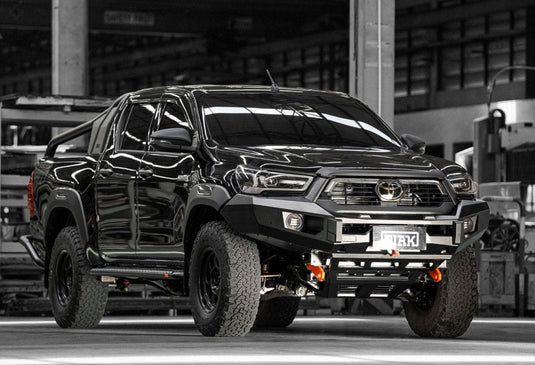 PIAK Elite Non Loop Winch Bar Toyota Hilux 2020+ (Orange & Black) Piak