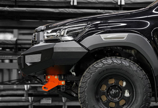 PIAK Elite Non Loop Winch Bar Toyota Hilux 2020+ (Orange & Black) Piak