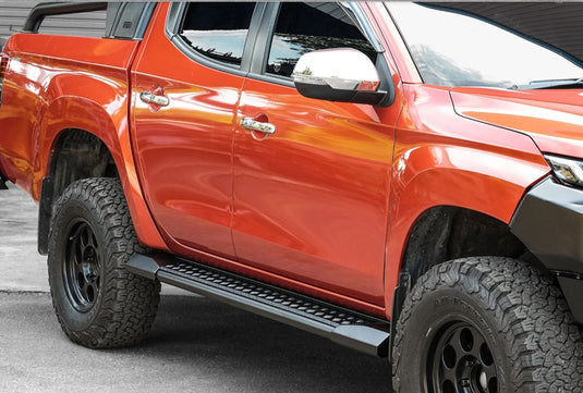 PIAK Side Step Roadrunner Mitsubishi Triton MR 2019 (Black) Piak