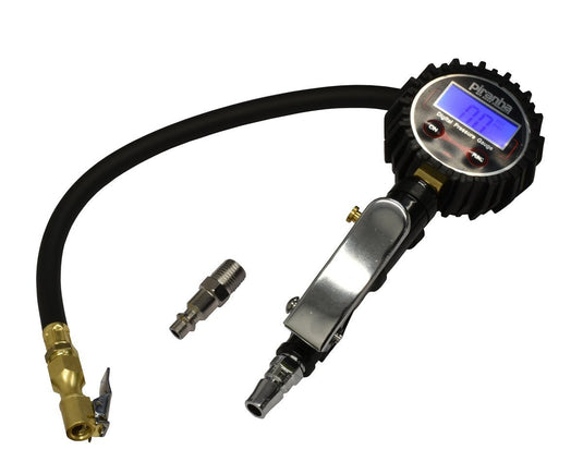 Piranha Digital Tyre Inflator with extra US Industrial Standard Male Fitting Piranha Off Road