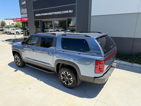 Piranha Off Road Fiberglass Canopy to Suit BYD Shark 2024+ | Secure, Ute Canopy Piranha Off Road Products