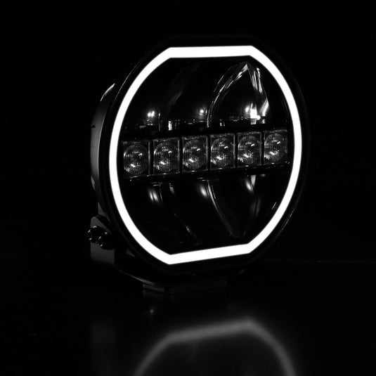 Piranha PRX9 - 9" LED Driving Light Kit – High Performance 4WD Spot Lights 6000K Piranha Off Road