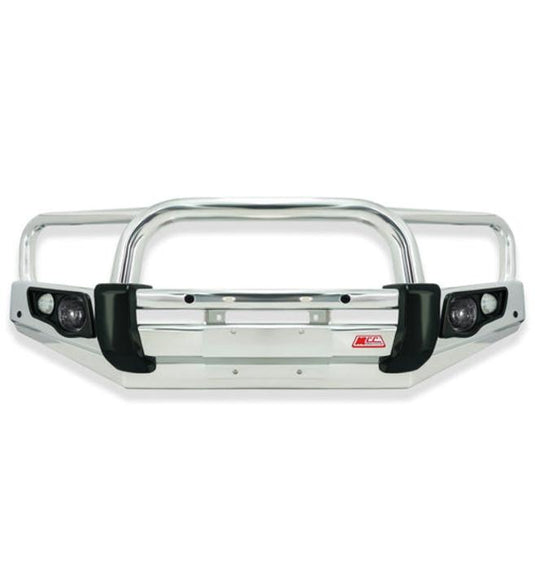 Prado 120 2002 - 2009 707 - 01A Alloy Falcon Bull Bar Triple Loops Package (LED Foglight) MCC